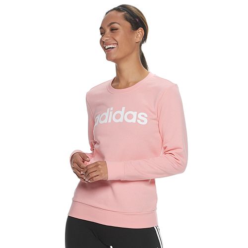 women's adidas essentials crewneck sweatshirt