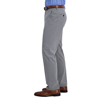 Men’s J.M. Haggar Premium Flex-Waist Straight-Fit 4-Way Stretch Flat-Front Dress Pants