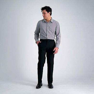 Men’s J.M. Haggar Premium Flex-Waist Straight-Fit 4-Way Stretch Flat-Front Dress Pants