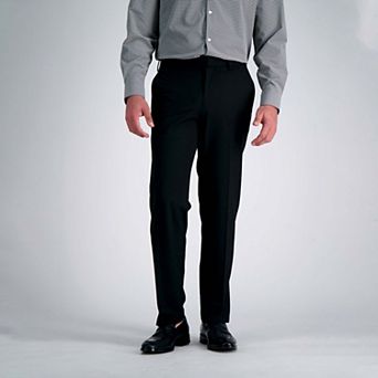 Men’s J.M. Haggar® Premium Flex-Waist Straight-Fit 4-Way Stretch Flat-Front Dress Pants