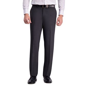 Men’s J.M. Haggar® Premium Flex-Waist Straight-Fit 4-Way Stretch Flat-Front Dress Pants
