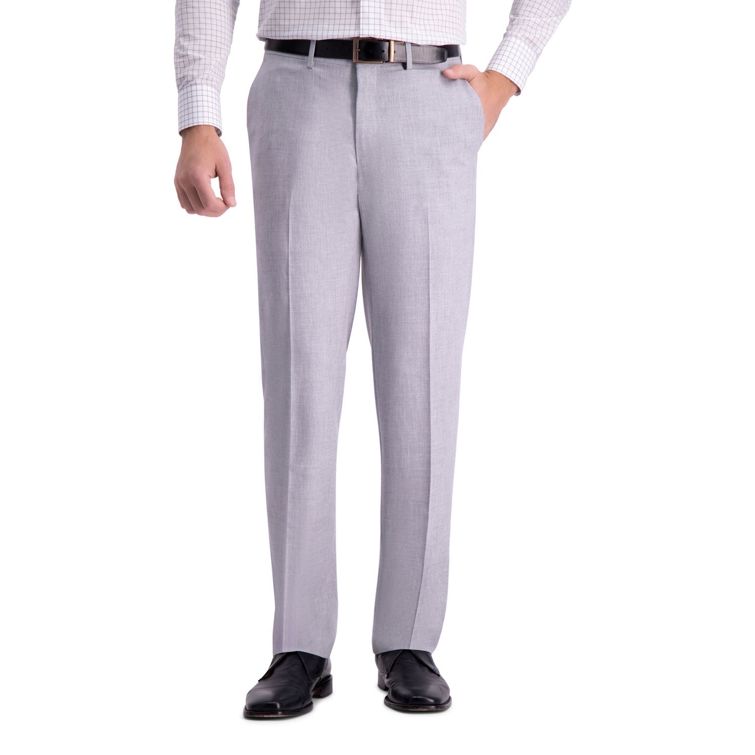 straight fit dress pants