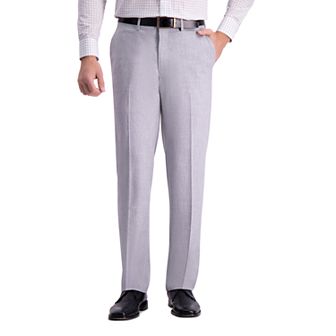 Men’s J.M. Haggar® Premium Flex-Waist Straight-Fit 4-Way Stretch Flat-Front Dress Pants