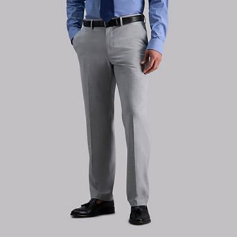 Men’s J.M. Haggar® Premium Flex-Waist Straight-Fit 4-Way Stretch Flat-Front Dress Pants