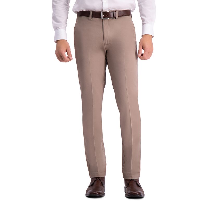 UPC 019783155197 product image for Men's Haggar Premium Comfort Khaki Slim-Fit Stretch Premium Flex Waistband Casua | upcitemdb.com