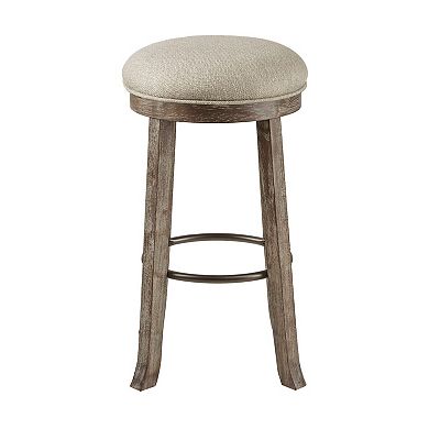 INK+IVY Oaktown Backless Bar Stool with Swivel Seat