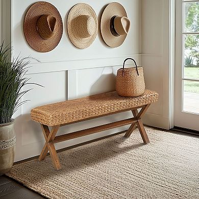 INK+IVY Seadrift Tufted Storage Bench