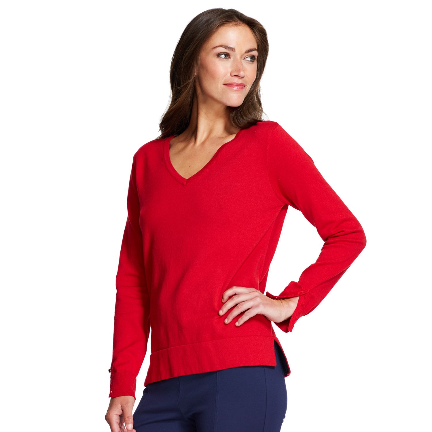 izod v neck sweater