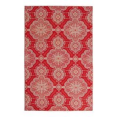 Mohawk Prismatic Anchors Crimson 5' x 8' Area Rug