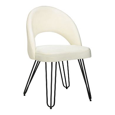 Safavieh Jora Velvet Dining Chair 2-piece Set