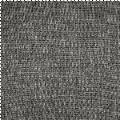 EFF Faux Linen Blackout Window Curtain