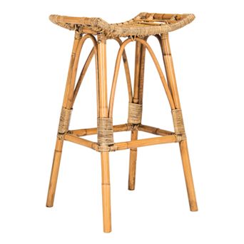 Safavieh Leda Rattan Bar Stool
