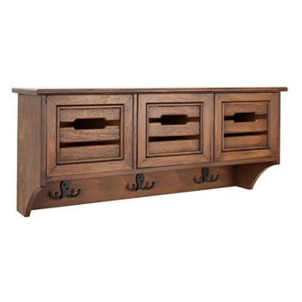 Safavieh Leon Hanging Storage Wall Rack