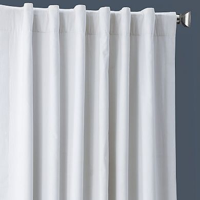 EFF Solid Cotton Blackout Window Curtain