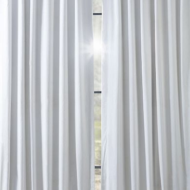 EFF Solid Cotton Blackout Curtain Panel