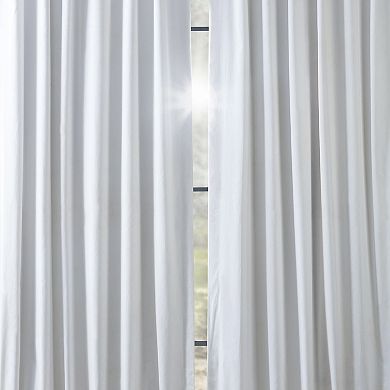 EFF Solid Cotton Blackout Window Curtain