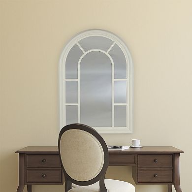 Rustic Windowpane Mirror