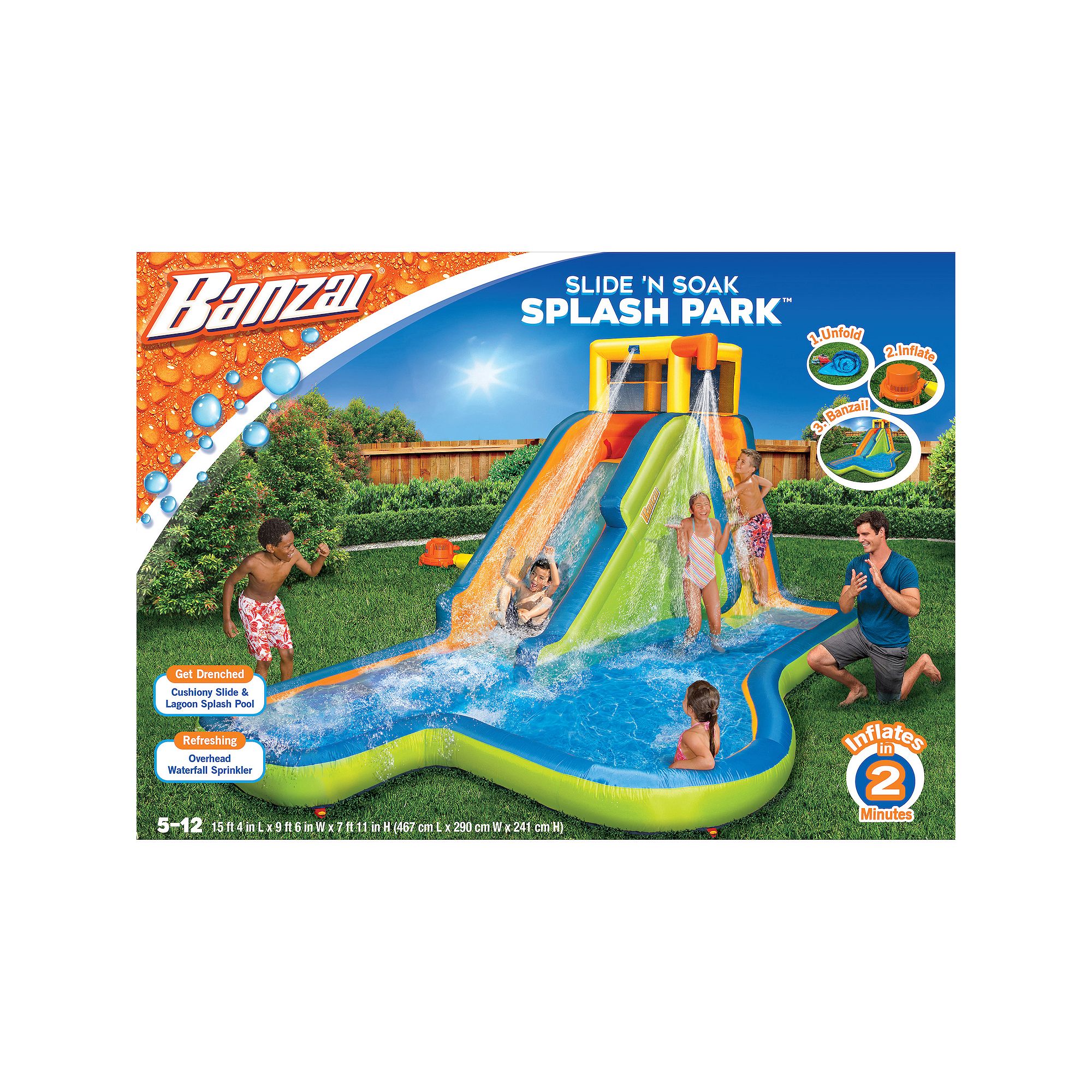 Banzai Slide N Soak Splash Park, Multi
