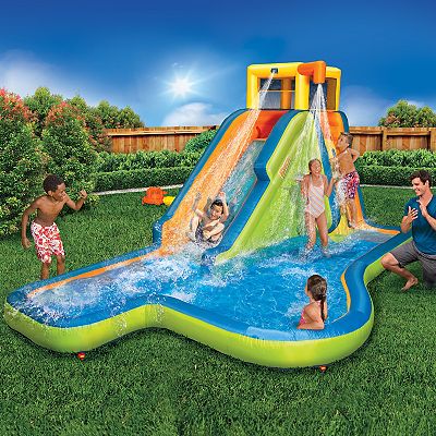 Inflatable Pool Banzai Slide N Soak Splash Water Park Banzai Slide