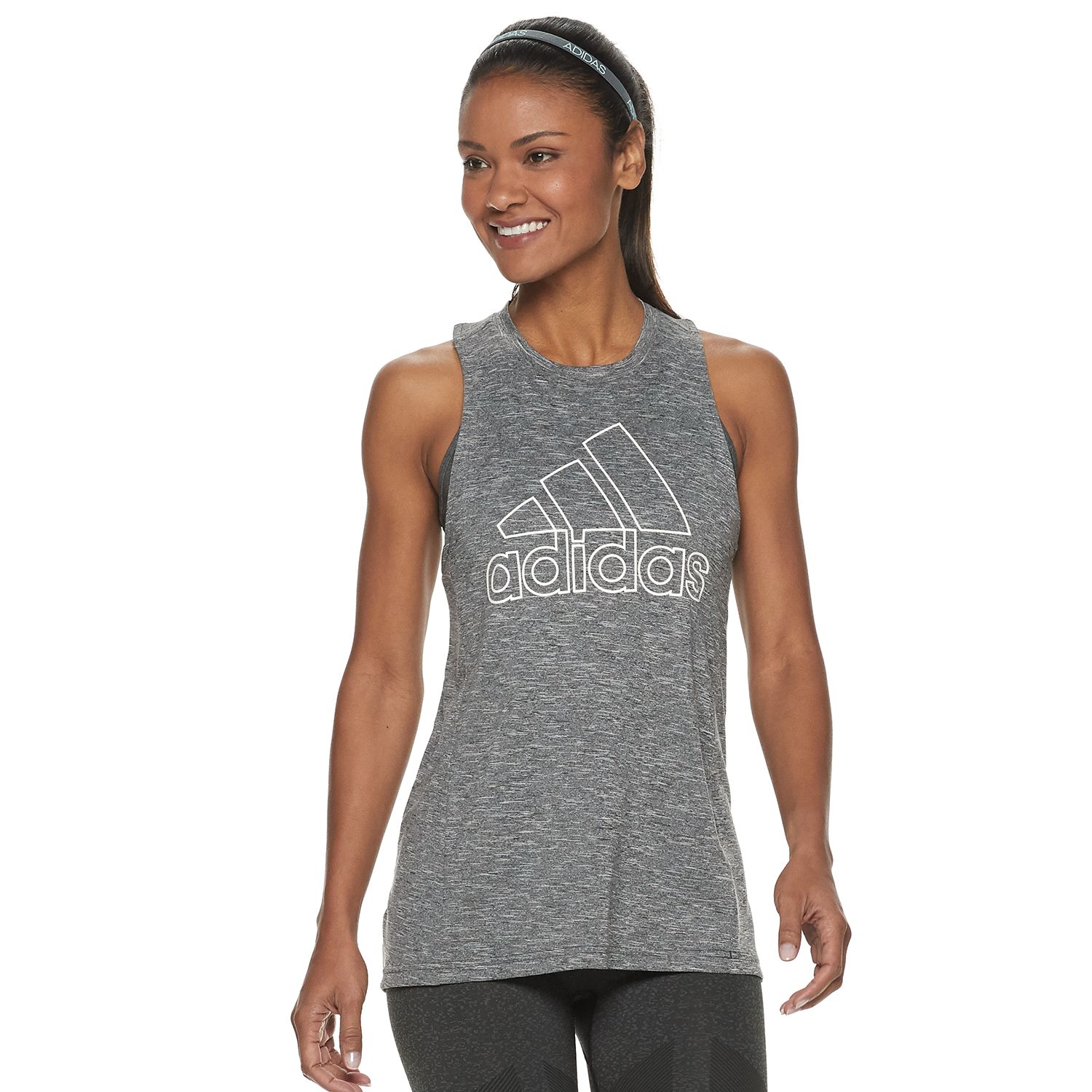 adidas 2 in 1 tank top