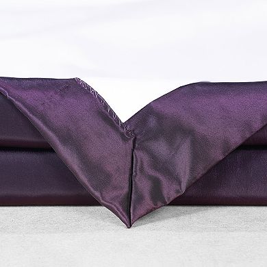 EFF Faux Silk Taffeta Blackout Curtain Panel