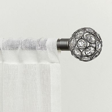 Exclusive Home Rings 1-in. Curtain Rod