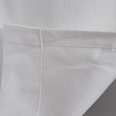 Corona Claude Thermal Lined Solid Print Room Darkening Grommeted Window Curtain Panel