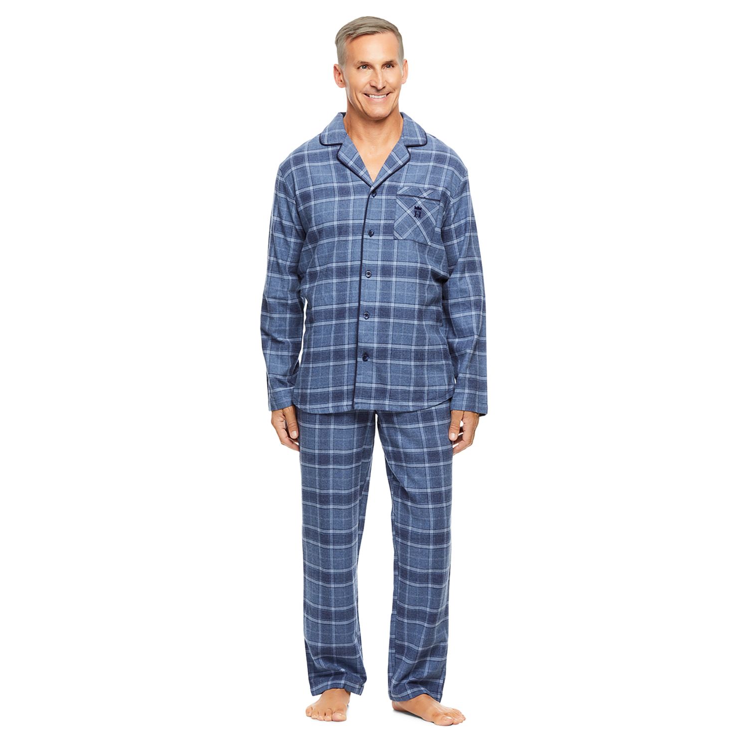 mens flannel pajamas