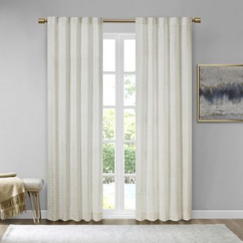 510 Design 2-pack Garett Room Darkening Velvet Rod Pocket Window Curtains