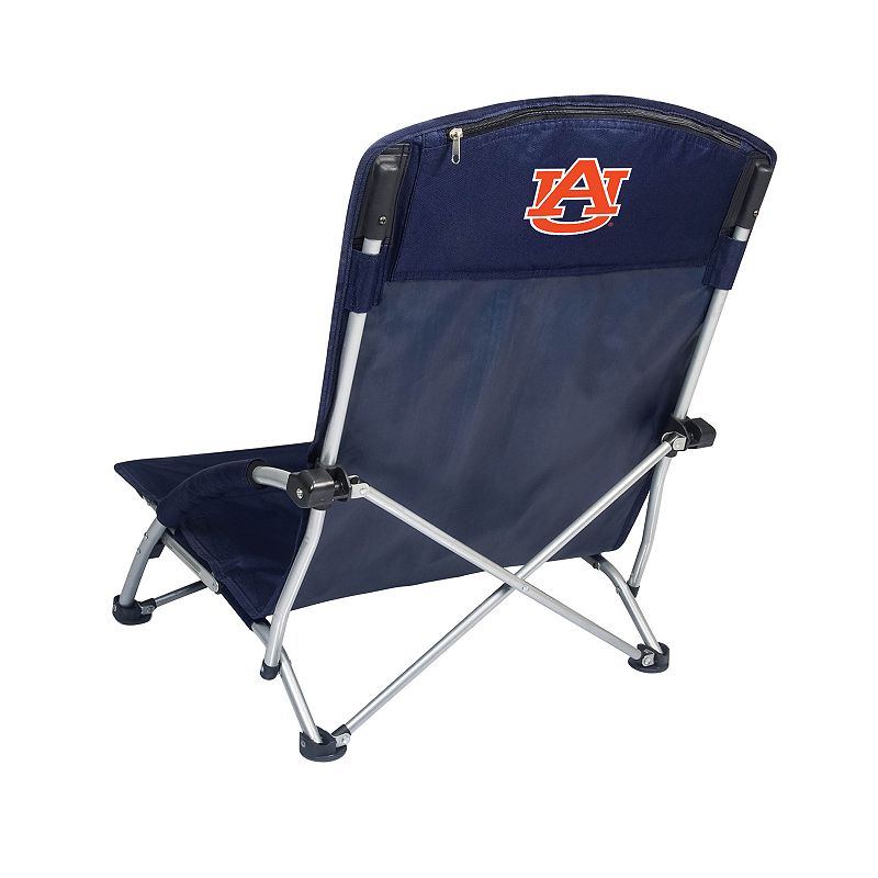 Picnic Time Auburn Tigers Tranquility Portable Beach Chair, Blue