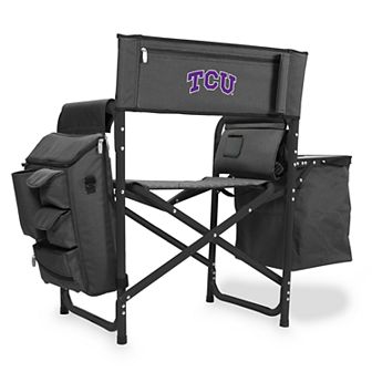 Picnic Time TCU Horned Frogs Fusion Backpack Chair with Cooler