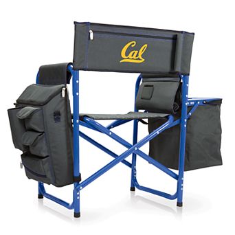 Picnic Time Cal Golden Bears Fusion Backpack Chair with Cooler