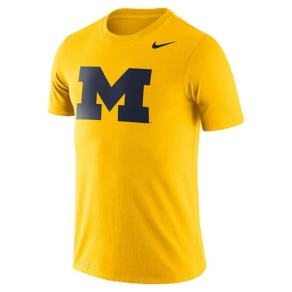 Men's Nike Michigan Wolverines Legend Logo Tee