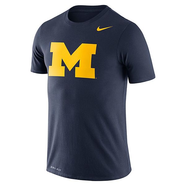 Men's Nike Michigan Wolverines Legend Logo Tee