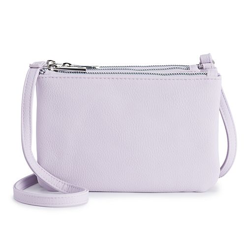 Apt. 9® Triple Zip RFIDBlocking Crossbody Wallet