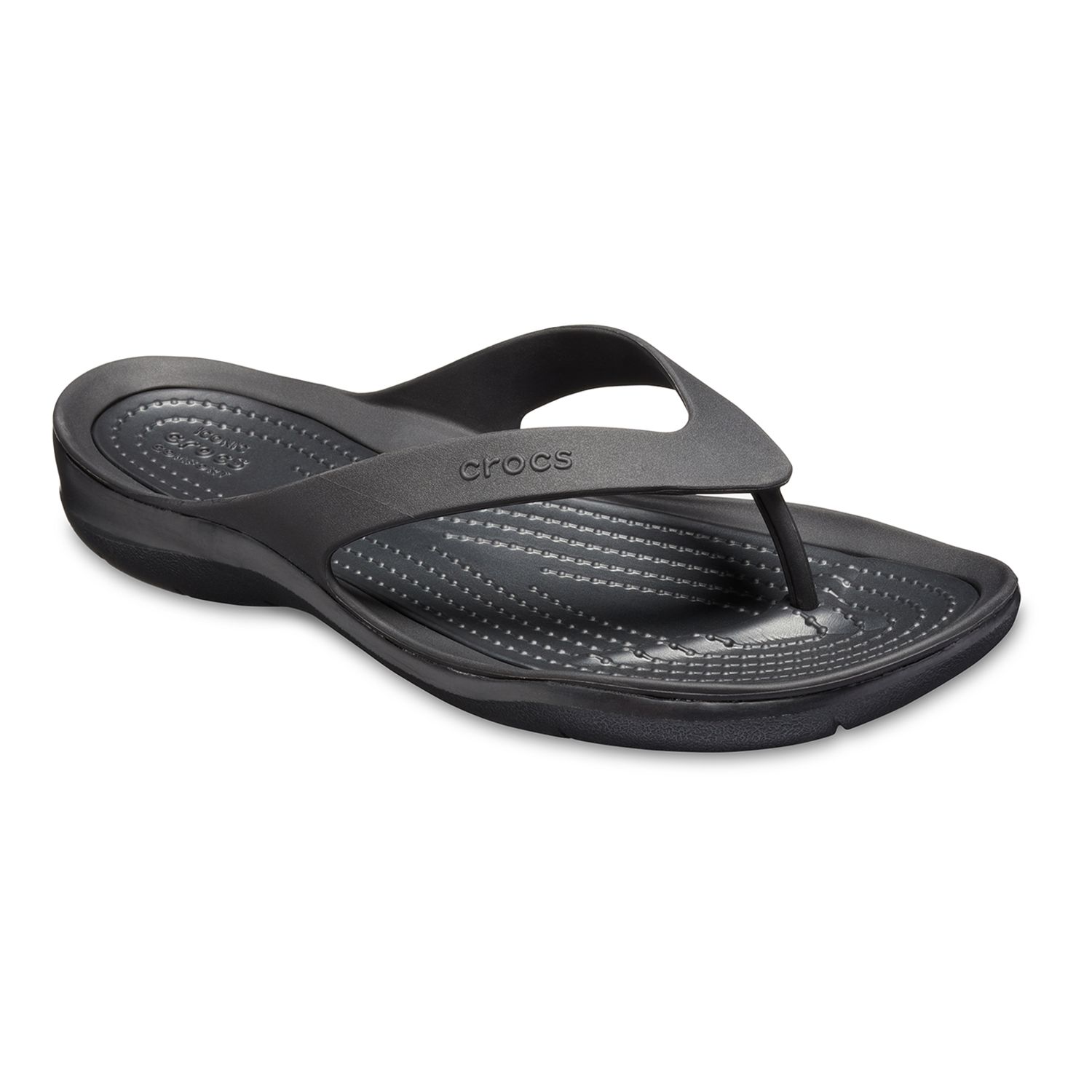 toddler girl black flip flops