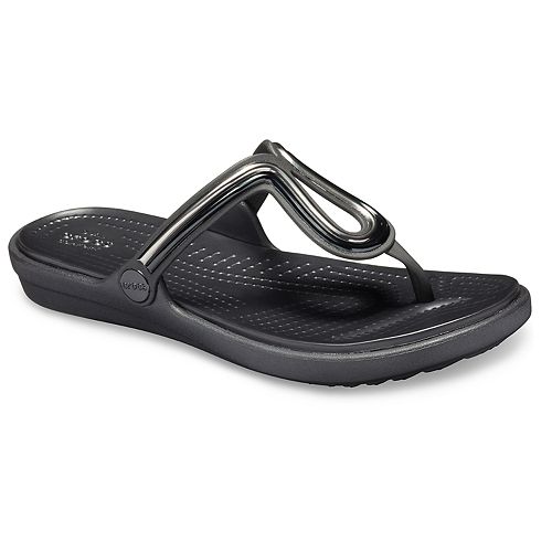 croc women's flip flop sandals
