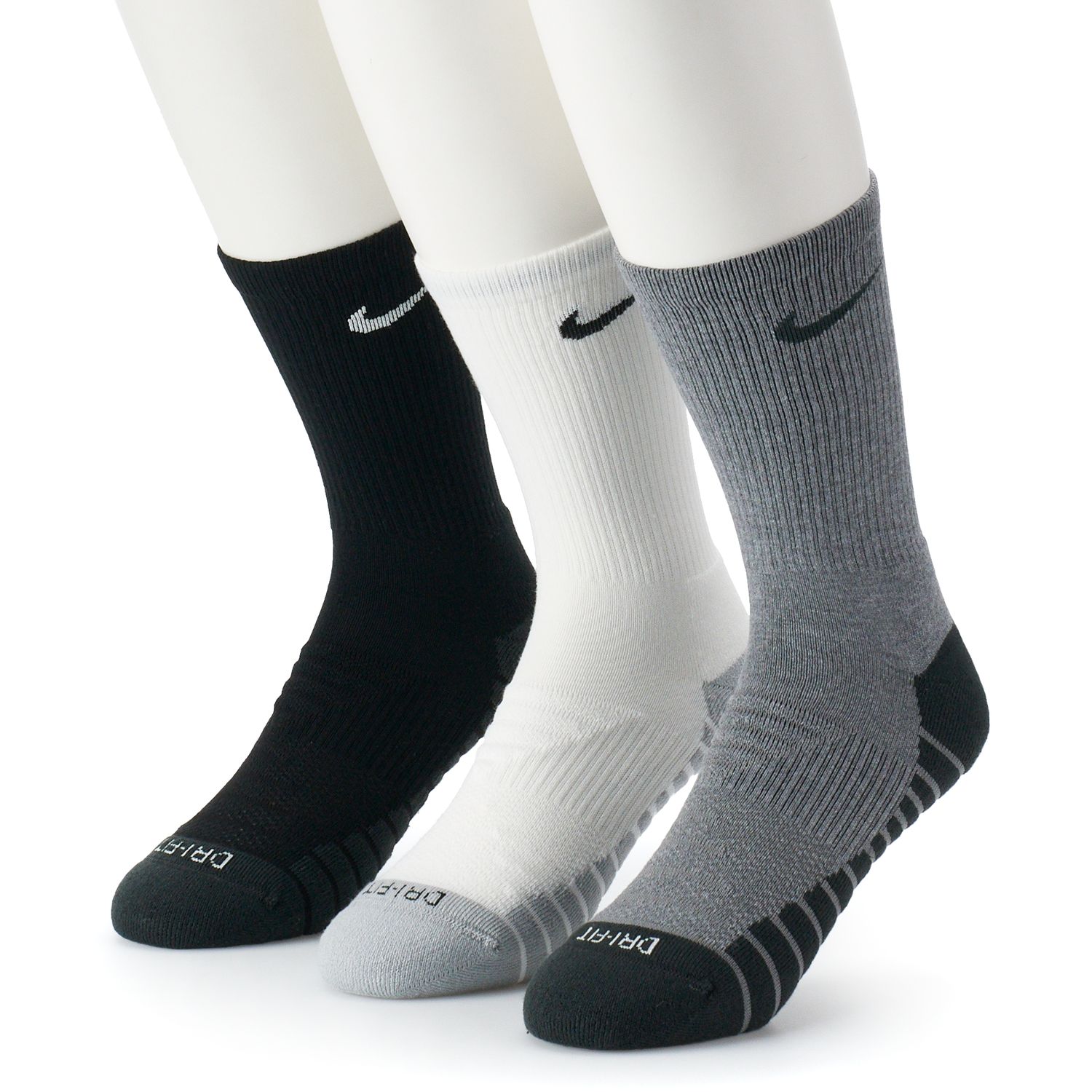 nike women's everyday max cushion training crew sock