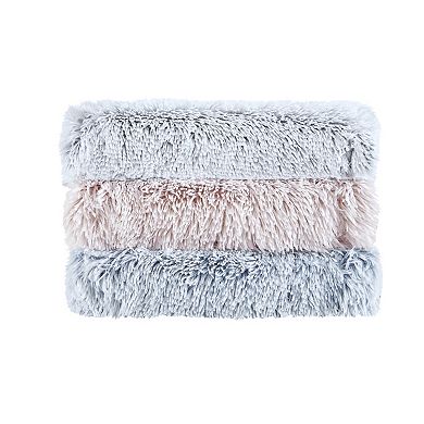 Intelligent Design Maddie Shaggy Faux Fur Throw