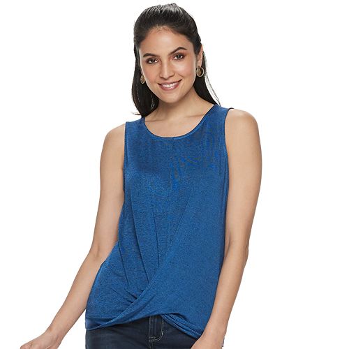 Women's Apt. 9® Sleeveless Knot Tank