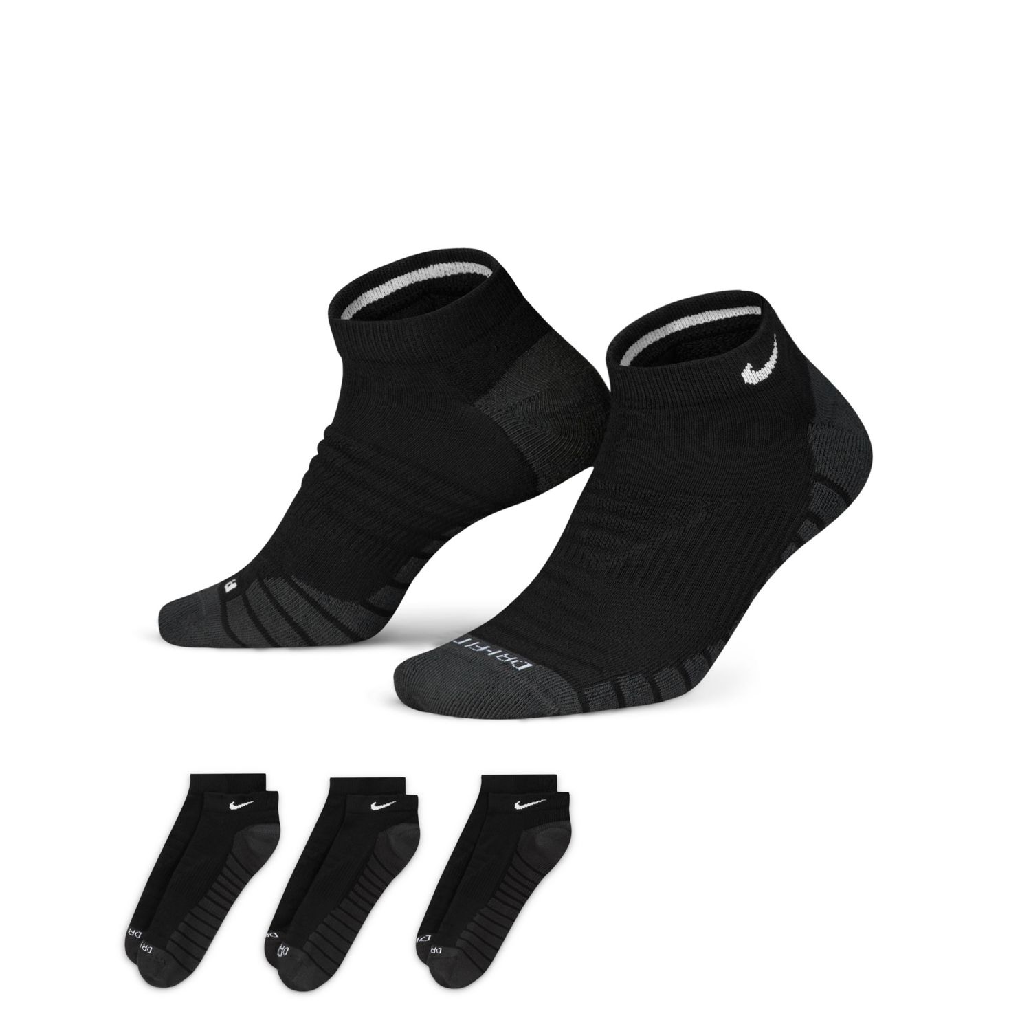 nike performance cushion low rise socks