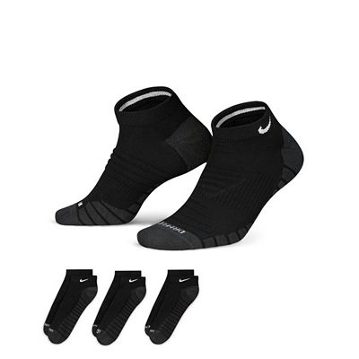 Men s Nike 3 Pack Everyday Max Dri FIT Cushion No Show Training Socks