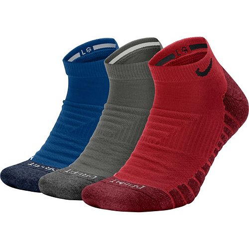 Men's Nike Everyday 3pack Max Cushion NoShow Socks