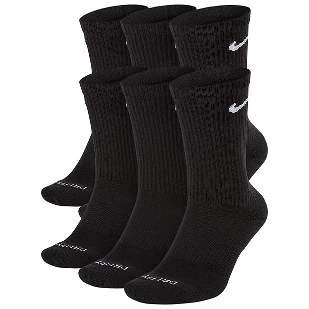 Derechos de autor impuesto microscópico Men's Nike 6-pack Everyday Plus Cushion Crew Training Socks