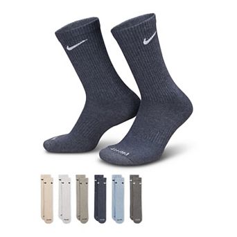 Men's Nike 6-pack Everyday Plus Cushion Crew Training Socks