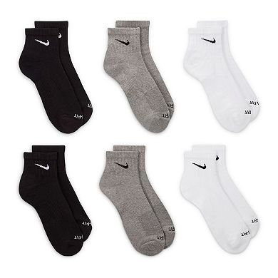 Men's Nike 6-Pack Everyday Plus Cushion Ankle Training Socks 
