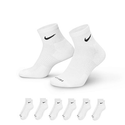 Men's Nike 6-Pack Everyday Plus Cushion Ankle Training Socks