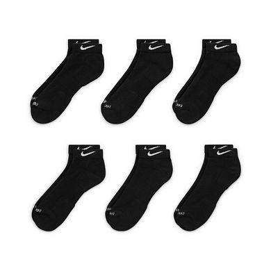 Men's Nike 6-pack Everyday Plus Cushioned Low-Cut Training Socks