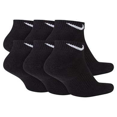 Men's Nike 6-pack Everyday Plus Cushioned Low-Cut Training Socks