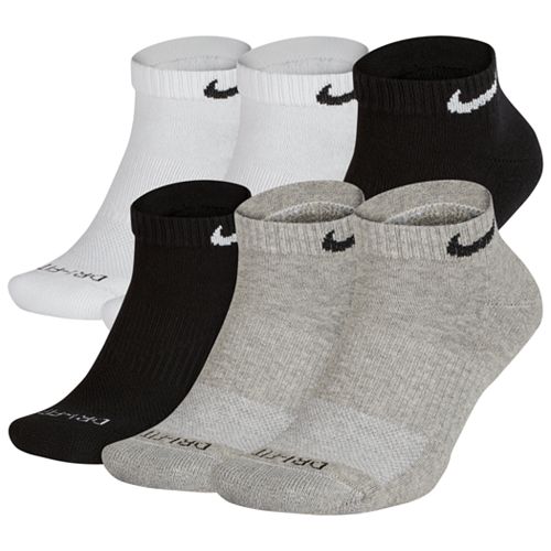 Men's Nike 6pack Everyday Plus Cushion LowCut Training Socks